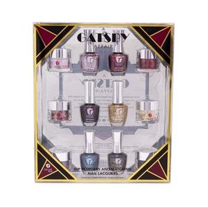 Revel Nail A Gatsby Affair Nail Dip Powder & Lacquer Collection NWT